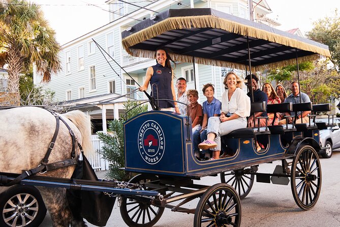 Charleston Horse-Drawn Carriage Tour: Explore Historic Charleston - Key things to know before you go