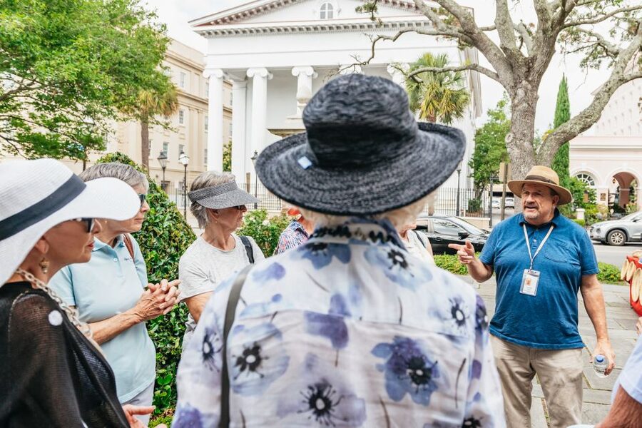 Charleston: Old Walled City Historical Walking Tour - Waterfront Park: Scenic Views, Then the Story Behind Them