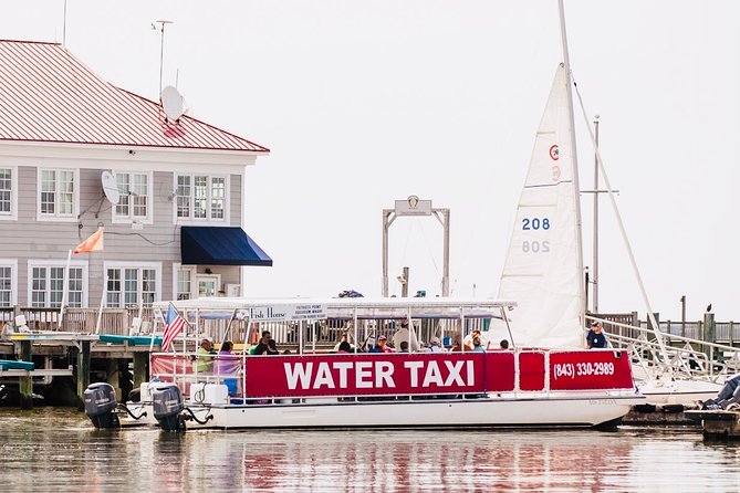 Charleston Water Taxi Cruise with Dolphin Sighting - Charleston Harbor Resort and Marina: end with a stroll and a view