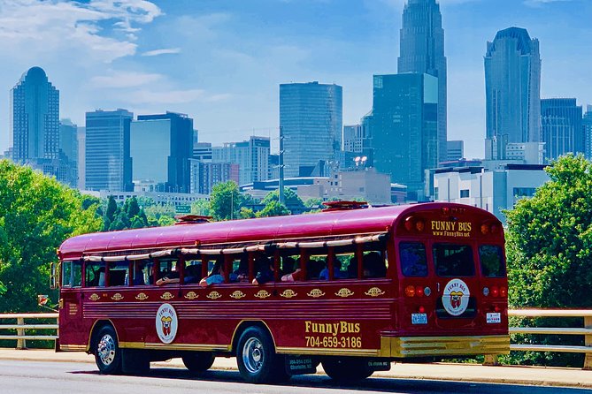 Charlotte FUNNY Historical Comedy City BUS Tour - Key things to know before you go