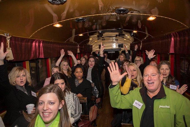 Charlotte FUNNY Historical Comedy City BUS Tour - South End and NoDa at night: breweries, shops, and photo breaks