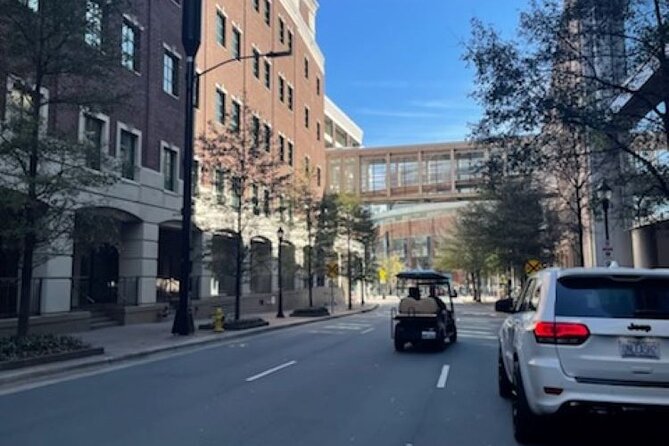Charlotte's Premier Historical City Tour on Eco- Friendly Cart - Spectrum Center to NASCAR Hall of Fame: Sports With a Side of Story