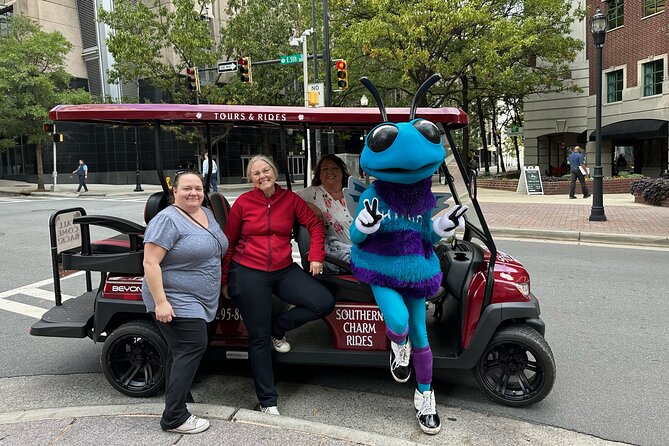 Charlotte's Ultimate Southern Charm Historical City Cart Tour - NASCAR Hall of Fame and Panthers Stadium: Big-League Charlotte in One Breath