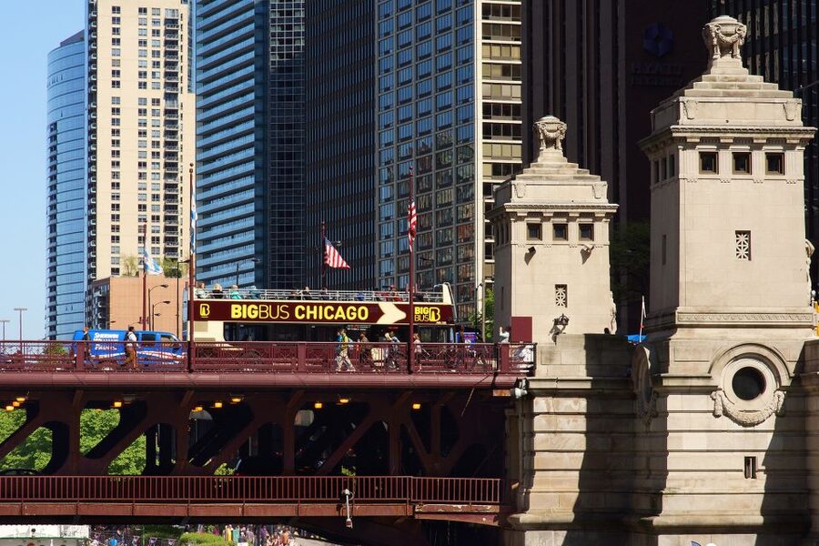Chicago: 1-5 Day Attraction Pass with Shedd Aquarium - River views: Speedboat tour and the Chicago skyline from the water