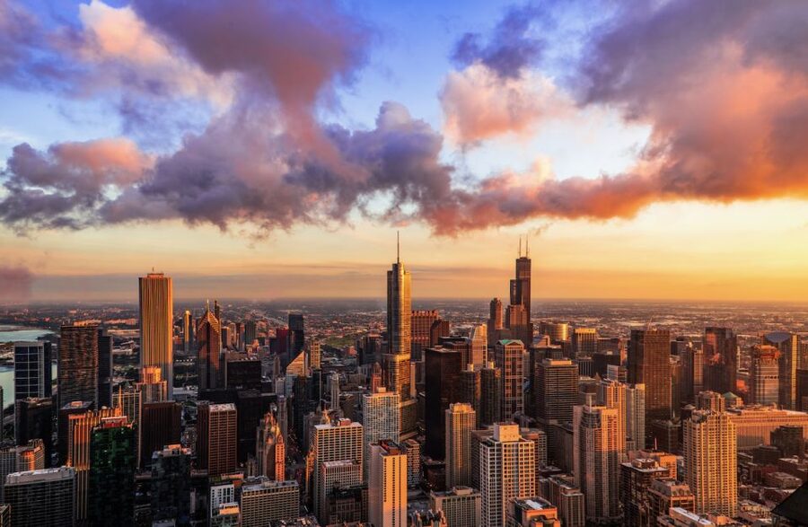 Chicago: 360 Chicago Observation Deck Sip and View Ticket - The Lightning-Fast Elevator to the 94th Floor
