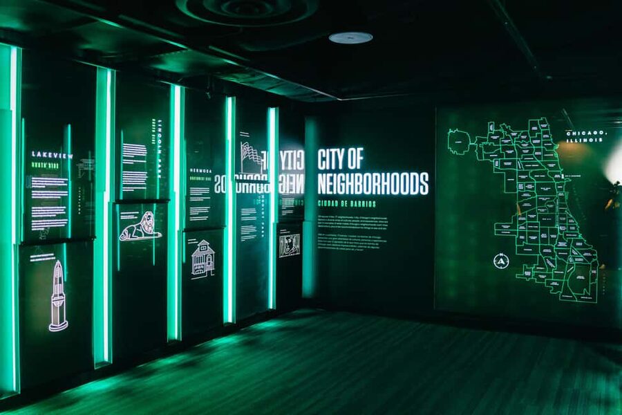 Chicago: 360 CHICAGO Observation Deck Ticket - Lower Concourse First: The Interactive Neighborhood Story Before the Elevator