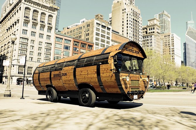 Chicago Craft Brewery Barrel Bus Tour - Meeting in River North and Riding the Climate Controlled Barrel Bus