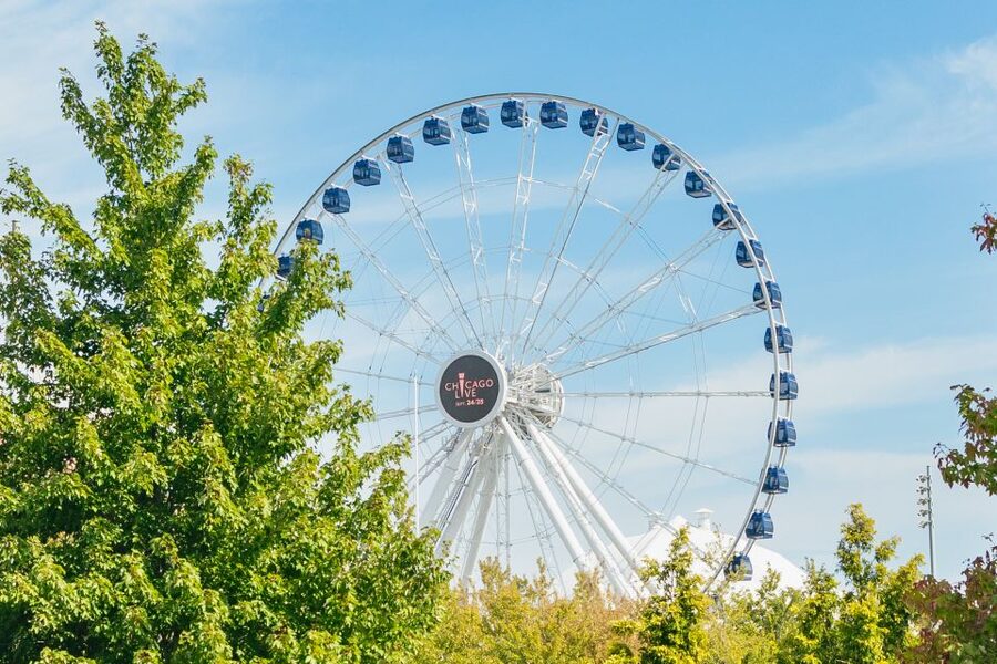 Chicago: Hop-on Hop-off Sightseeing Tour by Open-top Bus - 360 Chicago and the Navy Pier Lake Michigan payoff