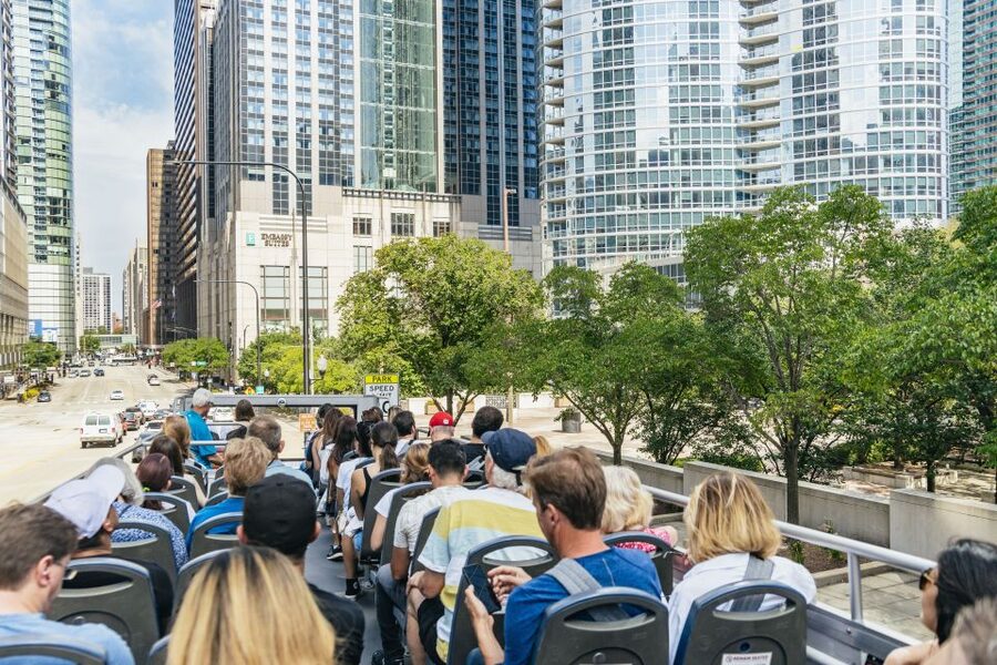 Chicago: Hop-on Hop-off Sightseeing Tour by Open-top Bus - Starting at the Chicago Riverwalk, 98 E Wacker Drive