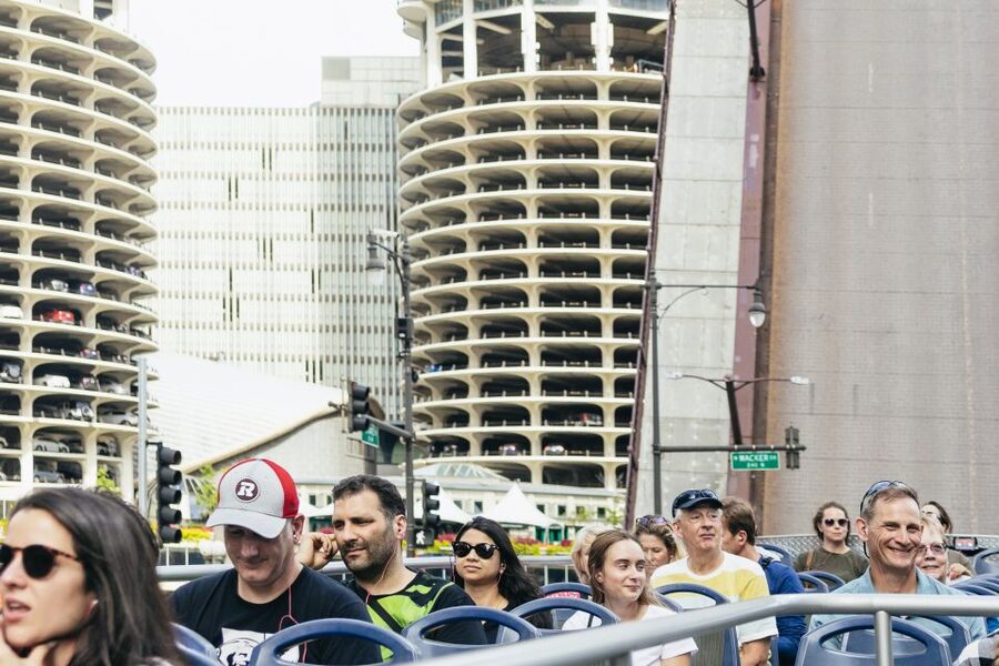 Chicago: Hop-on Hop-off Sightseeing Tour by Open-top Bus - Riverwalk and architecture energy without committing to one long plan