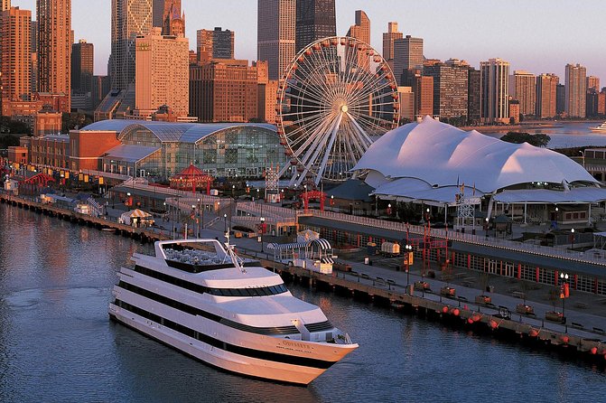 Chicago Premier Dinner Cruise on Lake Michigan - The $49 value pitch: dinner, coffee, and real skyline time