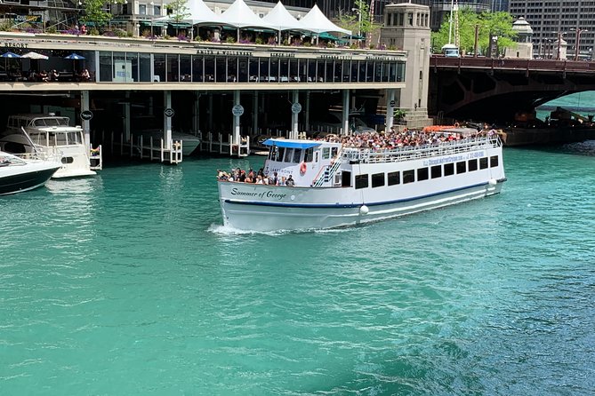 Chicago River 90-Minute Architecture Boat Tour - Navy Pier and the riverfront finale that makes cameras happy
