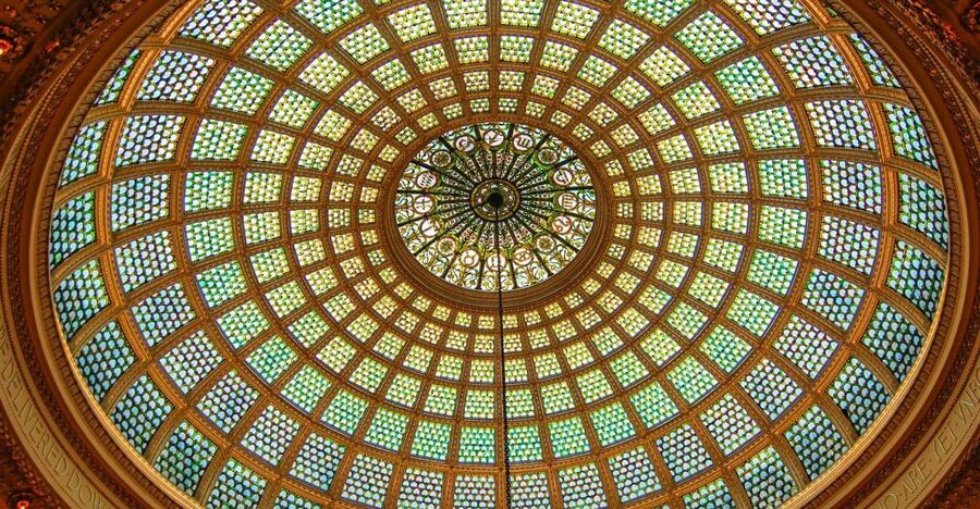Chicago: Secret Interiors Architecture Walking Tour - Marshall Field and Company Building: a strong, logical finish