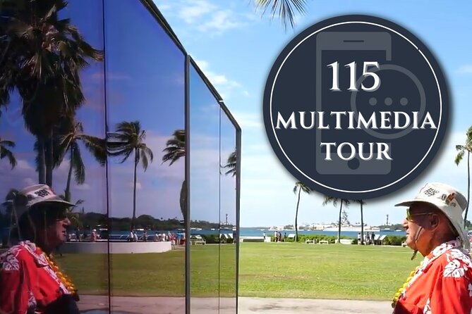 Chief's Official Pearl Harbor Self-Guided Multimedia Tour - Stop 2 for USS Arizona: viewing from shore versus the boat shuttle