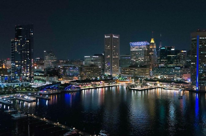 City Cruises Baltimore: Signature Dinner Cruise - Skyline views from indoor and outdoor decks, year-round