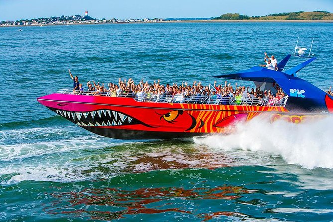 City Cruises Boston Codzilla High-Speed Thrill Boat Ride - Remy, the Crew, and the Codzilla Legend