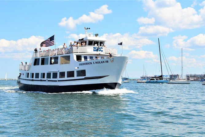 City Cruises Boston Historic Sightseeing Harbor Cruise - Boston Tea Party ships and the floating museum angle