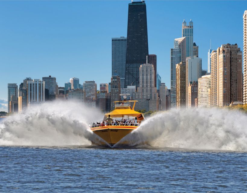 City Cruises Chicago: Seadog Lakefront Speedboat Ride - Museum Campus views, then the science and culture landmarks in motion