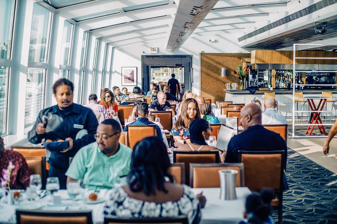 City Cruises Washington DC: Premier Dinner Cruise - Odyssey ship layout: glass dining rooms and an open-air deck