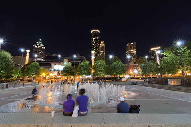 City Lights Atlanta Night-Time Tour with Photos & Dinner Stop - Skyline time: Jackson Street Bridge, then Atlantic Station