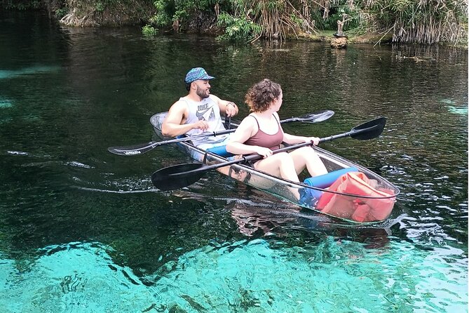 Clear Kayak or Paddleboard Manatee Adventure - The guide photo service is a real value add