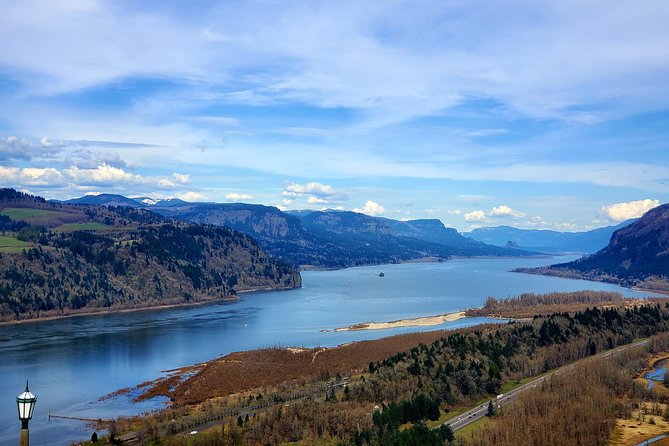 Columbia Gorge Waterfalls and Mt. Hood Tour - Full Day - Hood River: lunch choices and wind-sports energy in about an hour