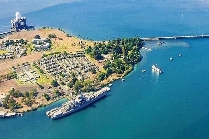Complete Pearl Harbor Experience Tour Departing from Waikiki Area - Ford Island extras: USS Oklahoma Memorial and the reminder that the site is bigger