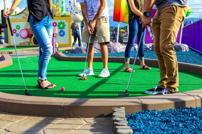 Crave Golf Club - Two Courses of Mini Golf - Two Courses and 38 Holes, Indoor, Outdoor, and Rooftop