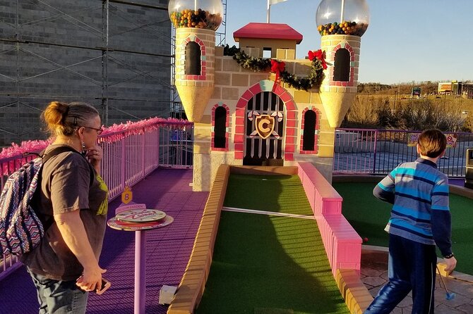 Crave Golf Club - Two Courses of Mini Golf - Customizable Play and the Spin-the-Wheel Moment