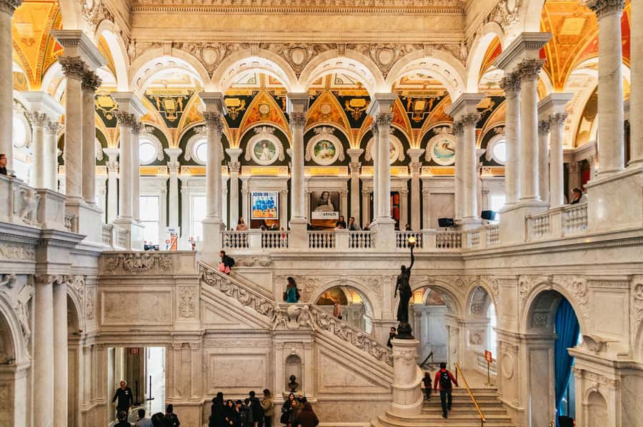 DC: Capitol Hill and Library of Congress Tour with Tickets - Capitol Hill and the Library of Congress, in one focused storyline
