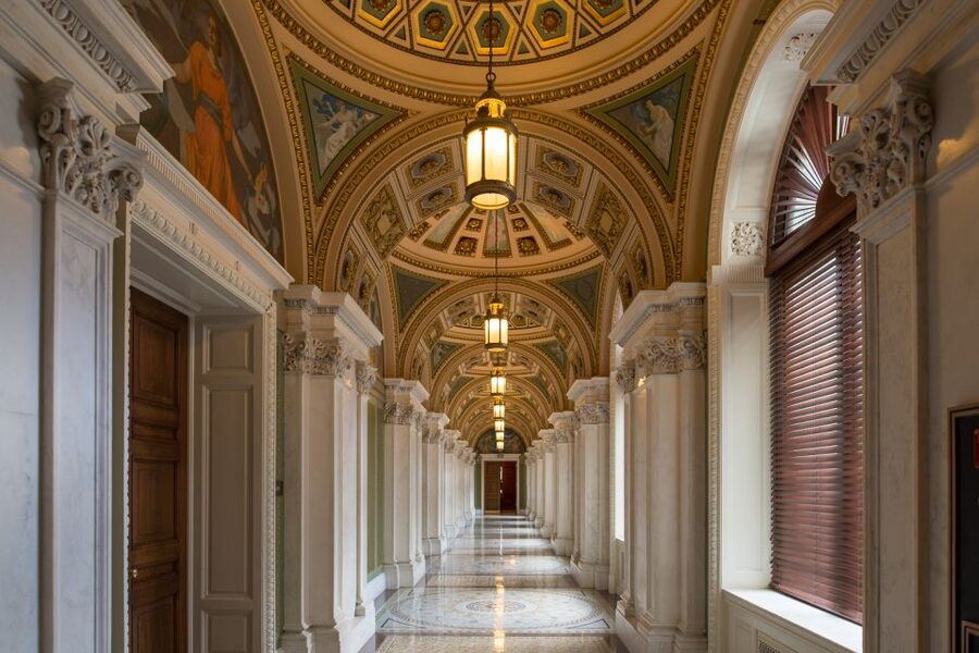 DC: Capitol Hill and Library of Congress Tour with Tickets - Library of Congress: the Main Hall and Reading Room are the real show