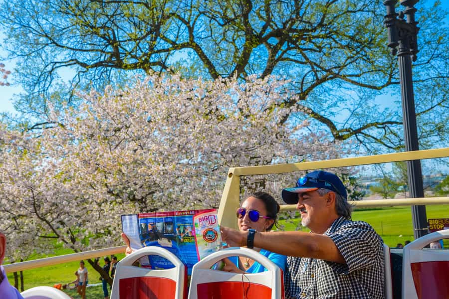 DC: Hop-on Hop-off Tour by Open-top Bus with 17 Stops - Arlington National Cemetery Digital Tour: The Best Add-On for People Who Want More