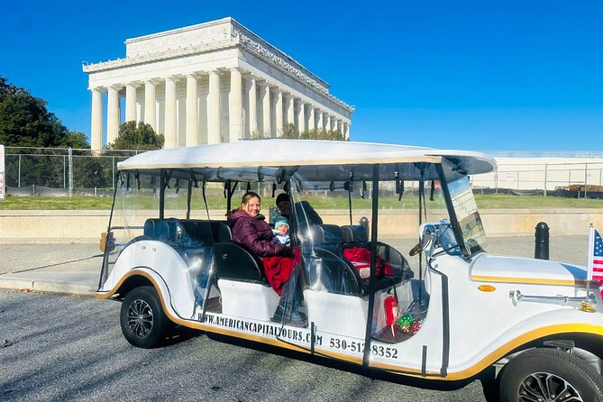 DC Monuments & History Guided E-Cart Tour-Blankets - Warmth, blankets, and the covered cart reality in winter