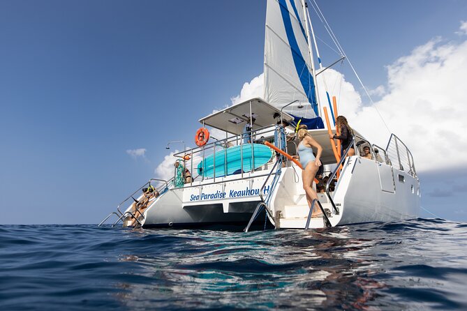 Deluxe Sail & Snorkel to the Captain Cook Monument - Safety and gear rules: what you get and what you must bring