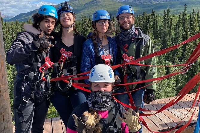 Denali Park Zipline Adventure - Getting there: hotel pickup and the ride into the woods