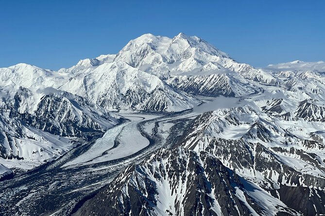 Denali Peak Sightseeing by Plane - The hotel shuttle to a private airstrip 8 miles from the park road