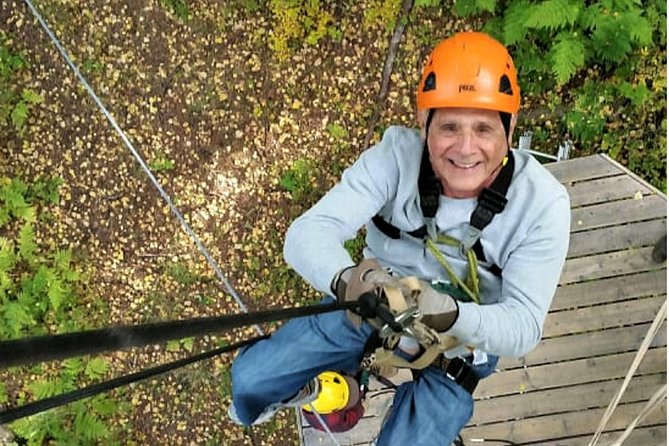 Denali Zipline Tour in Talkeetna, AK - Course highlights: 9 ziplines, bridges, and that spiral staircase