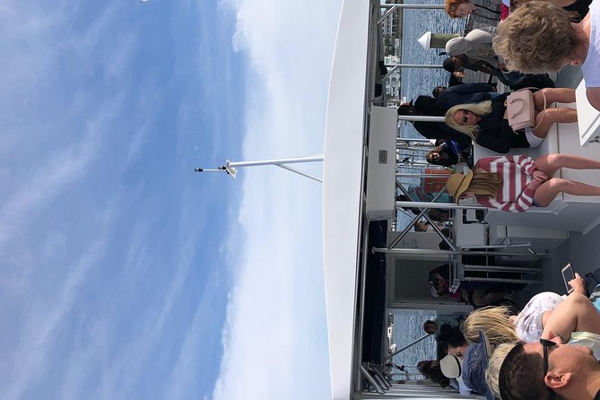Destin Dolphin Cruise - Boarding the Corinthian catamaran: comfort, capacity, and first impressions