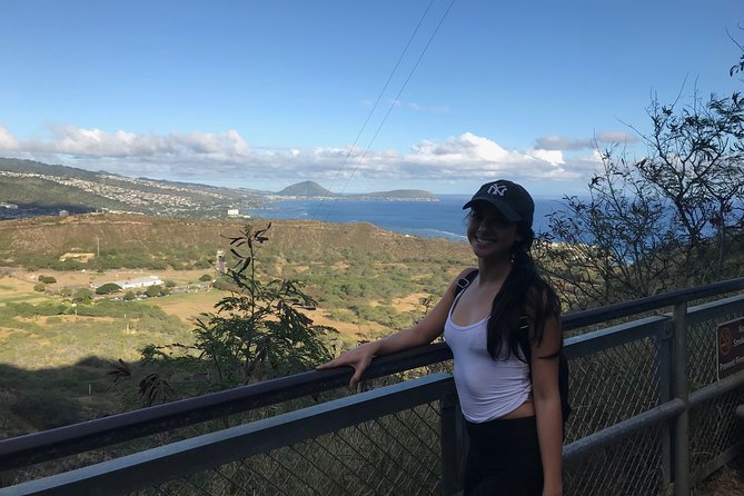 Diamond Head Crater - Near the top: the steep staircase and the summit views