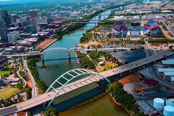 Downtown Nashville Helicopter Tour - A 15-minute flight that hits the big Nashville markers