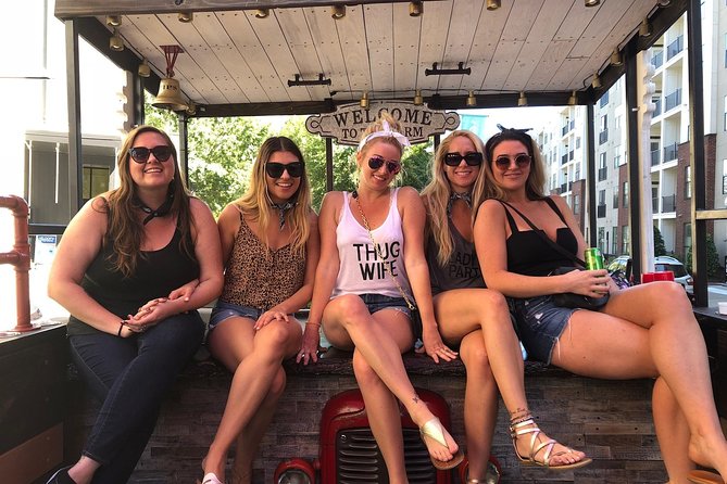 Downtown Nashville Public Party Tractor 21+ Only - Route Reality: Expect Downtown, Don’t Promise Broadways Every Time