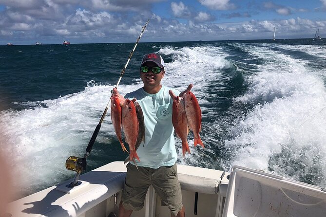 Drift Fishing Trip off the Coast of Fort Lauderdale - What You Might Catch: Snapper, Grouper, and Reef Species Surprises