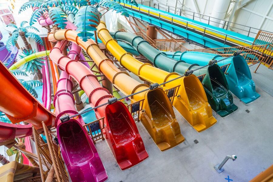 East Rutherford: Dreamworks Indoor Water Park Entry Ticket - The hydromagnetic rocket coaster and thrill-ride confidence checks