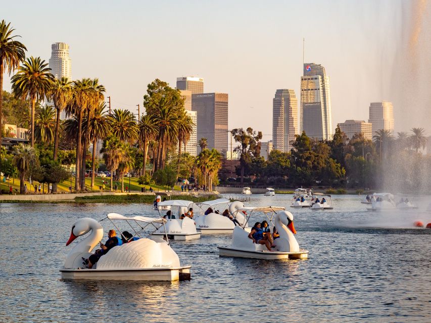 Echo Park Lake: Swan Pedal Boat Rental - Who should book this swan boat rental