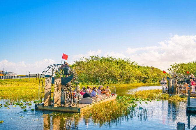 Everglades Airboat Safari Adventure with Transportation - Stop at the Park Area: Exhibits, Alligator Education, and Walking Time