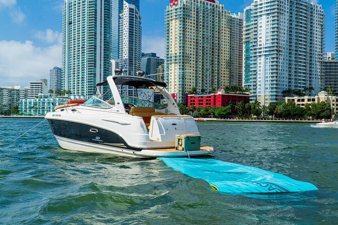 Explore Miami in Style: Private Boat Cruise Tour with Captain - The Miami Heat viewpoint from the water