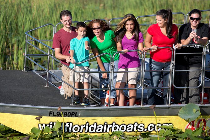 Florida Everglades Airboat Tour and Wild Florida Admission with Optional Lunch - Guides Who Spot Wildlife, and Guides Who Explain It