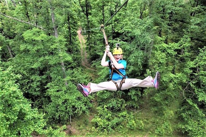 Fontanel Zipline Forest Adventure at Nashville North - Timing options, year-round riding, and how weather really affects you