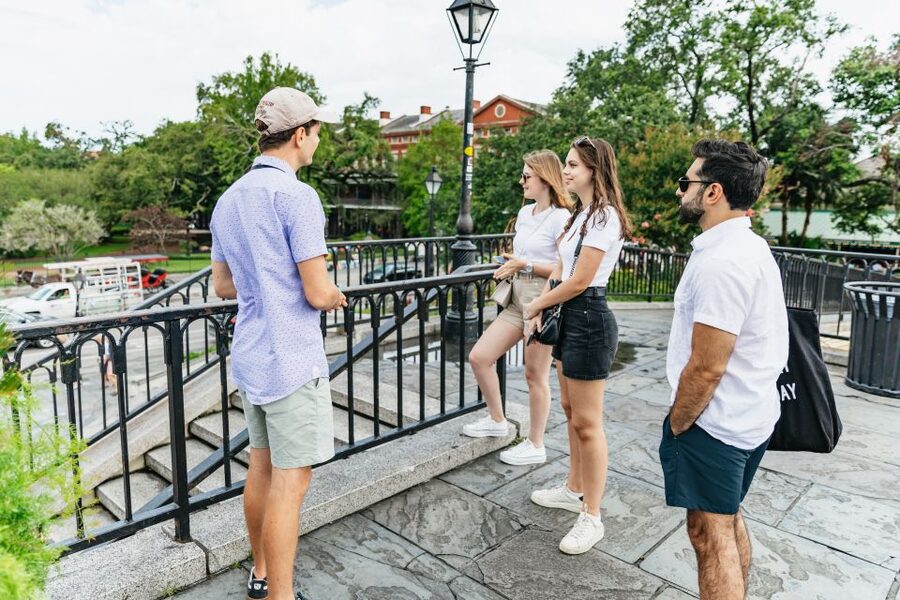 French Quarter Walking and Storytelling Tour - Pace, heat, and the uneven sidewalk reality
