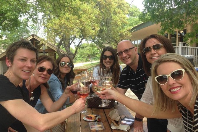 From Austin: Hill Country BBQ & Wine Shuttle - Stop 3: Duchman Family Winery views and tasting math